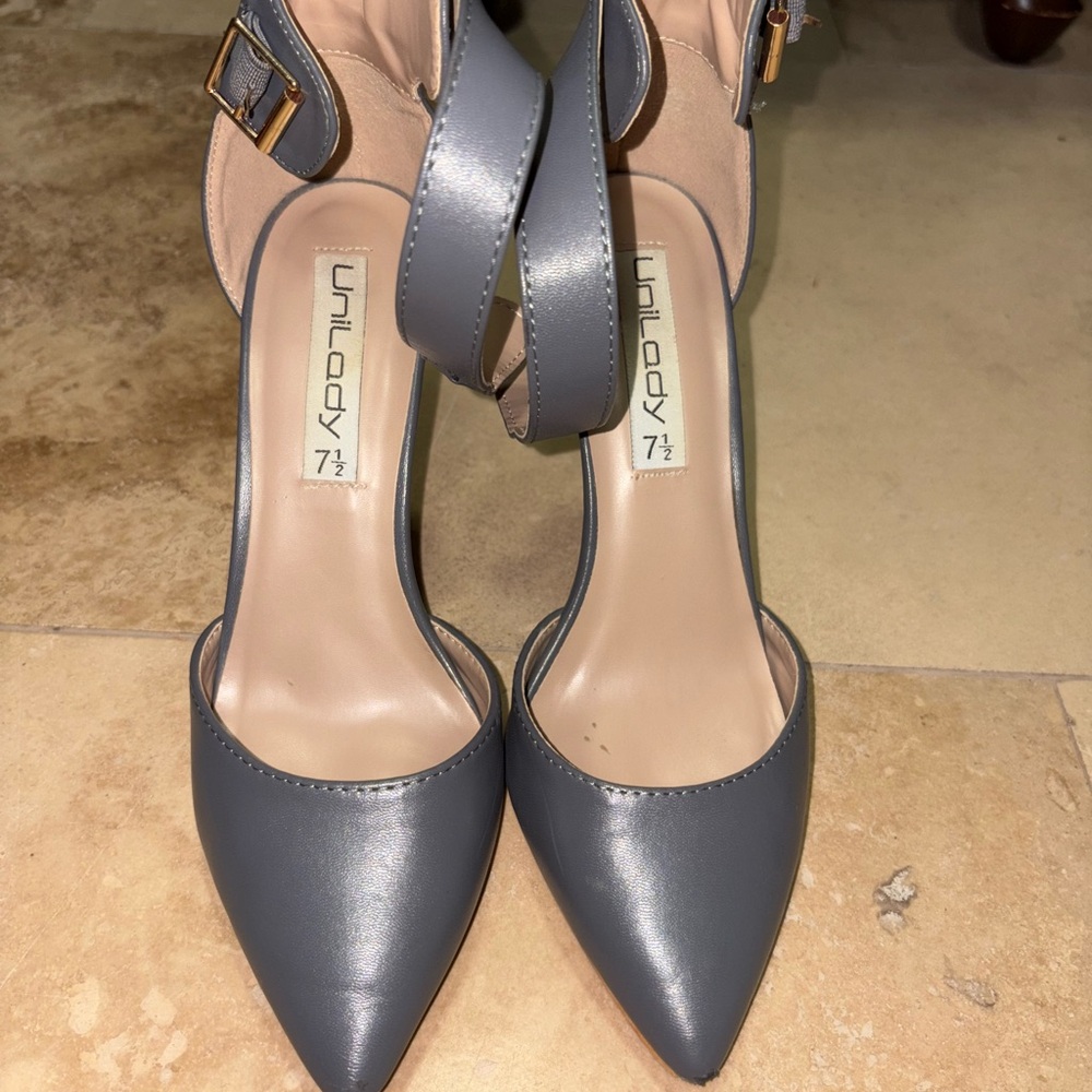 Unladylike Blue Strappy Heels